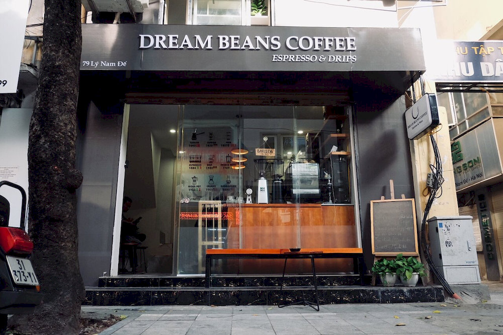 A modern roastery with a focus on high-quality coffee beans and perfectly blended coconut drinks